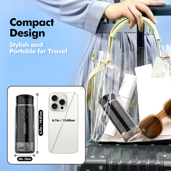 Bezvoi Y825 Compact-ultra Travel Water Flosser Black