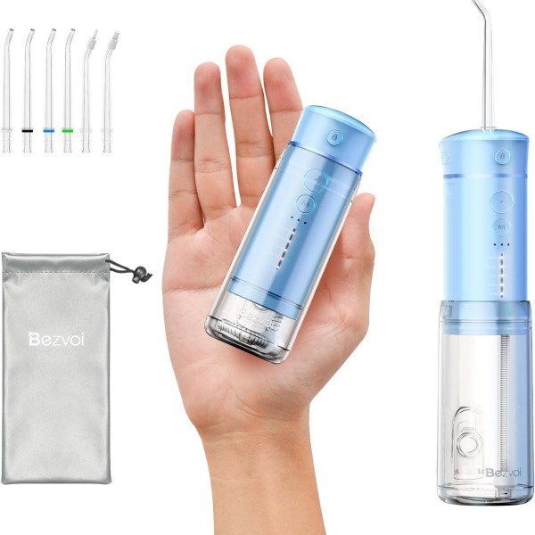 Bezvoi Y825 Compact-ultra Travel Water Flosser Sky Blue