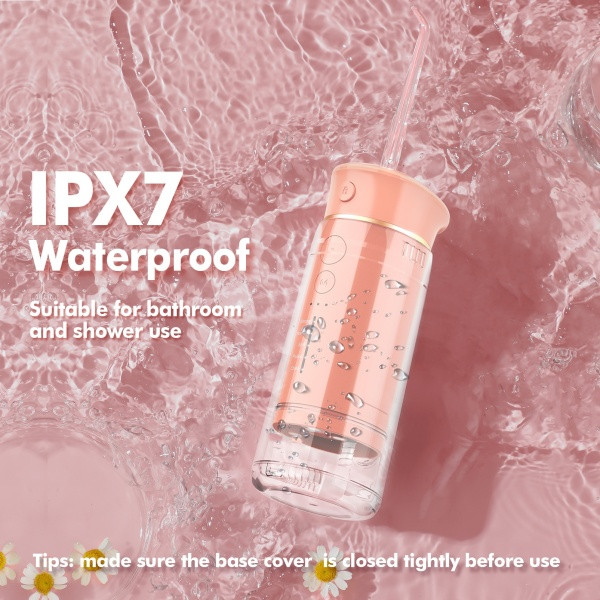 Bezvoi Y825 Compact-ultra Travel Water Flosser Peach Fuzz