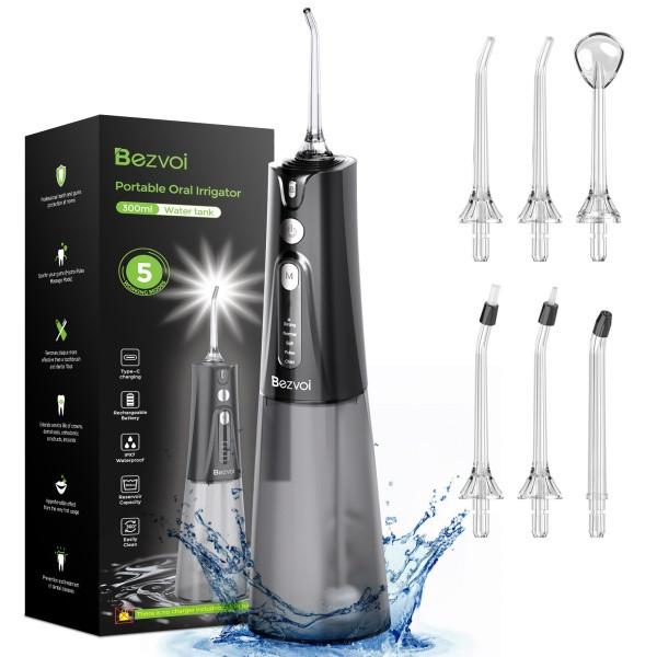 Y207 Portable Water Flosser Black