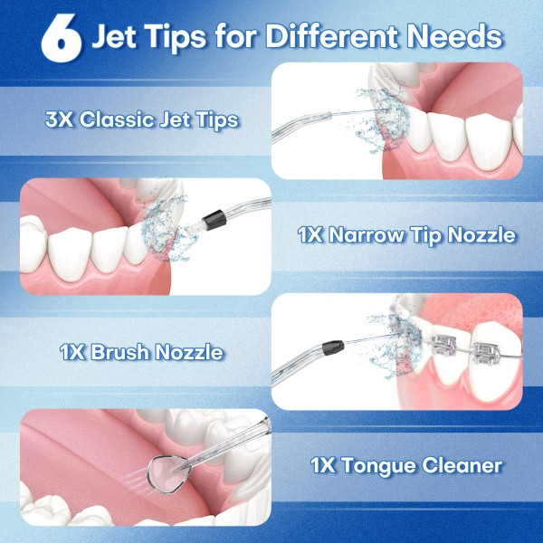 Y207 Portable Water Flosser Black