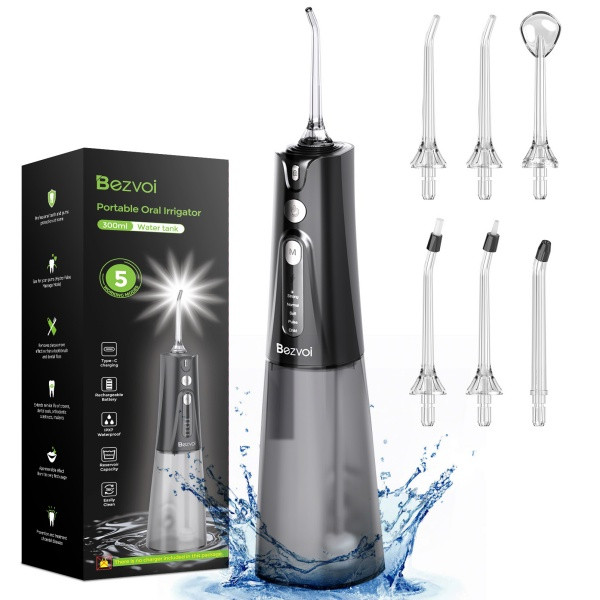 Y207 Portable Water Flosser Black