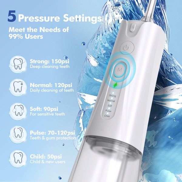 Y207 Portable Water Flosser White