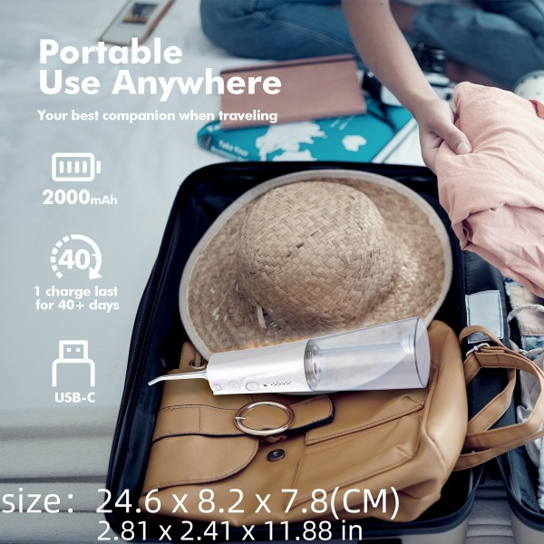 Y207 Portable Water Flosser White