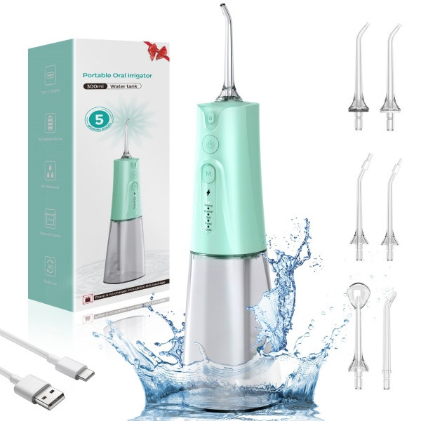 Y207 Portable Water Flosser Mint Green