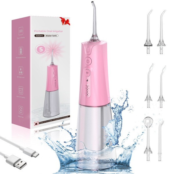 Y207 Portable Water Flosser Pink