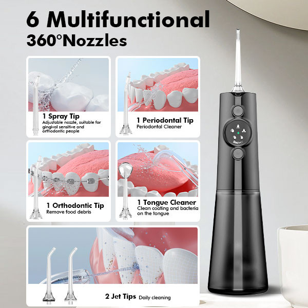 Y215 Water Dental Flosser Black