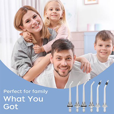 Bezvoi Y207/Y215 Models Water Flossers Accessories (6 Tips)